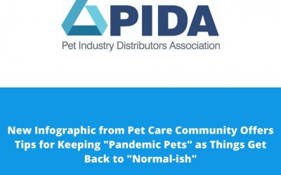 New Infographic from Pet Care Community Offers Tips for Keeping “Pandemic Pets” as Things Get Back to “Normal-ish”