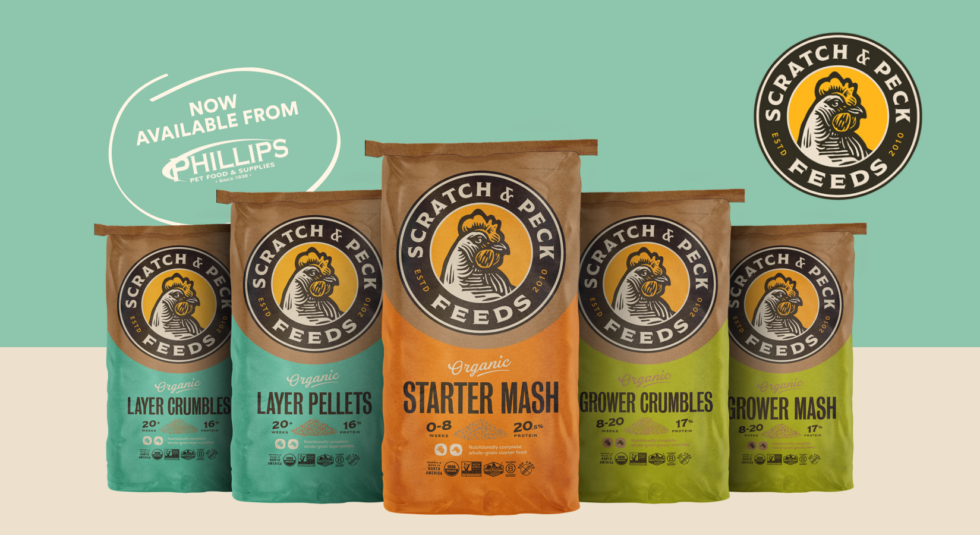 Phillips Pet Food and Supplies Expands Distribution of Scratch and Peck Feeds to Three