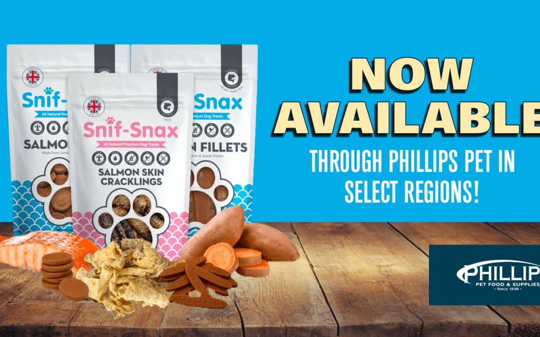 Snif-Snax Expands Distribution, Announces Partnership with Phillips Pet Food & Supplies
